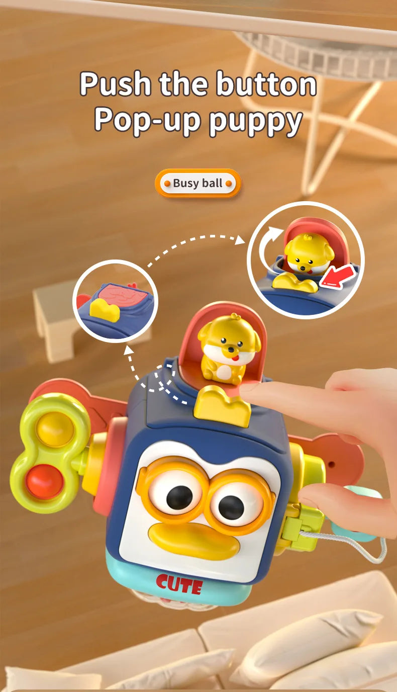 Hexababy, jouets sensoriels Montessori pour tout-petits, activités d'apprentissage éducatives