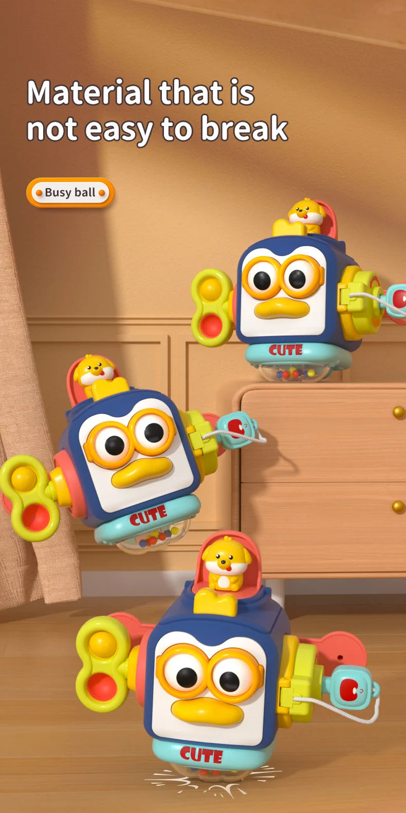 Hexababy, jouets sensoriels Montessori pour tout-petits, activités d'apprentissage éducatives