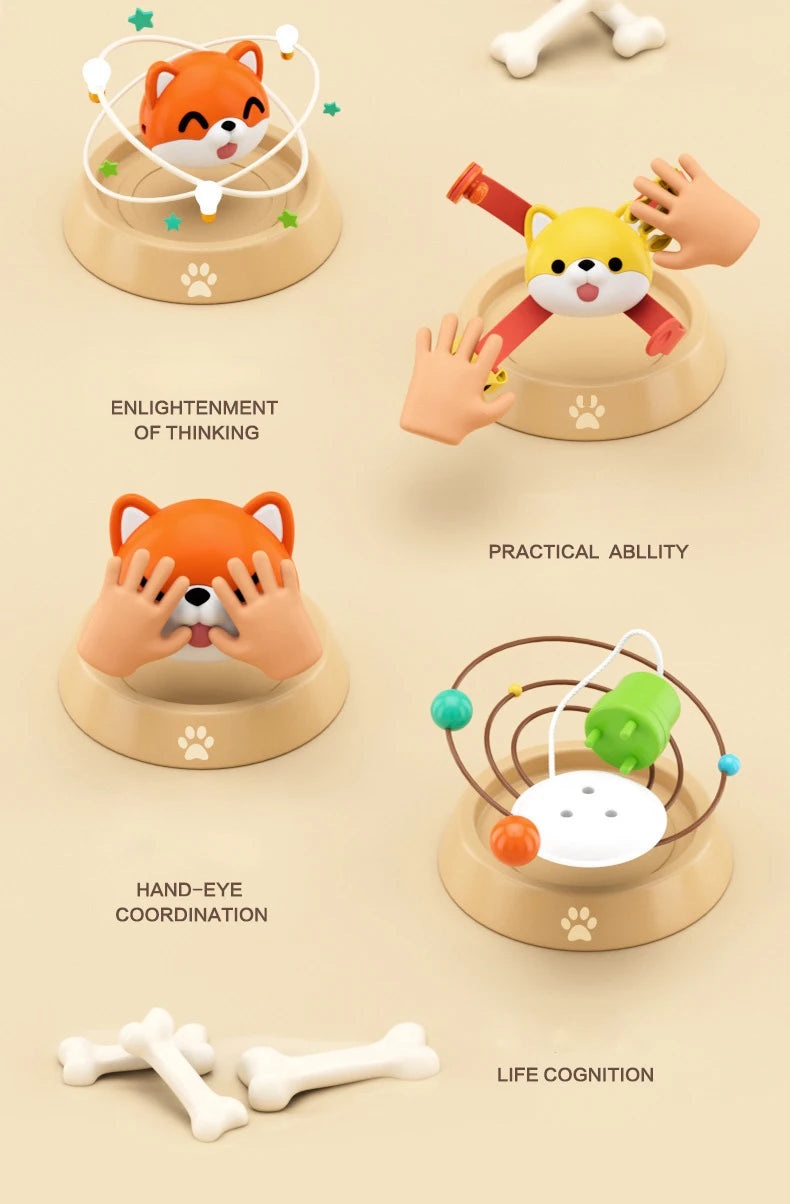 Hexababy, jouets sensoriels Montessori pour tout-petits, activités d'apprentissage éducatives